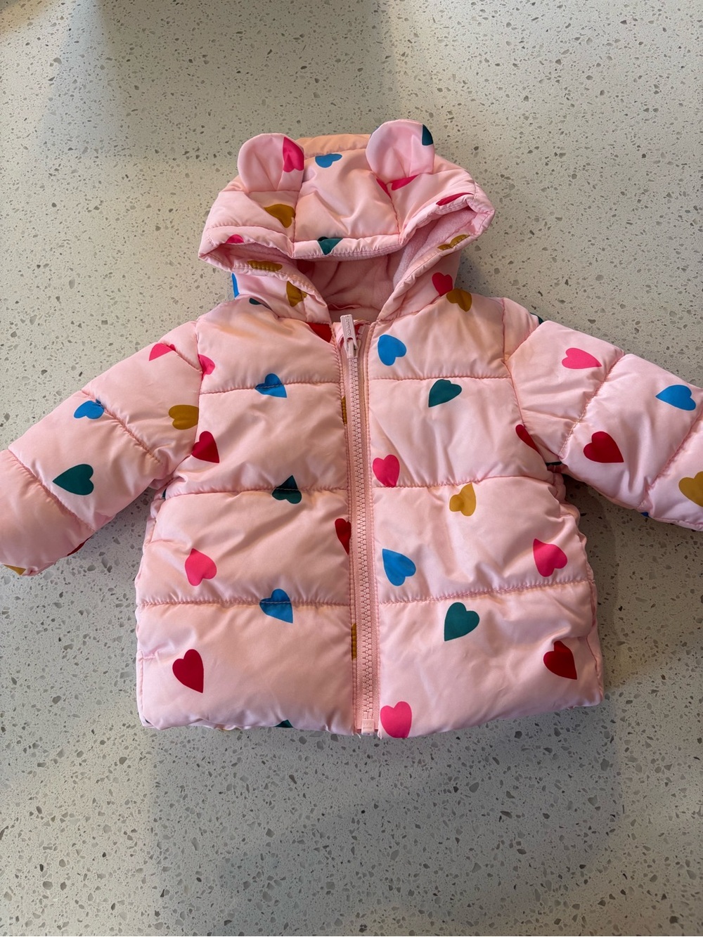 Old Navy Infant Puffer Jacket Coat Size 3-6 Months